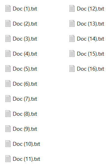 Windows Explorer sorting